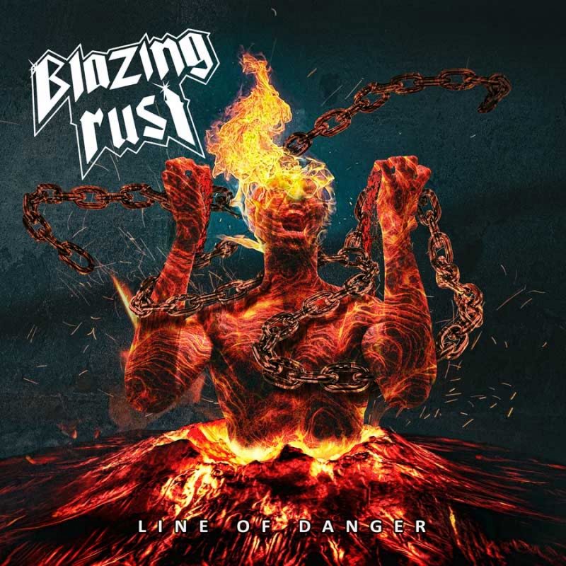cover BLAZING RUST – Line Of Danger